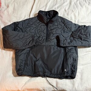 Layer 8 Black Quilted Pullover